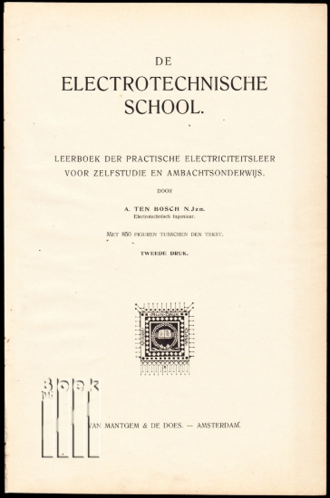 Afbeeldingen van De electrotechnische school 