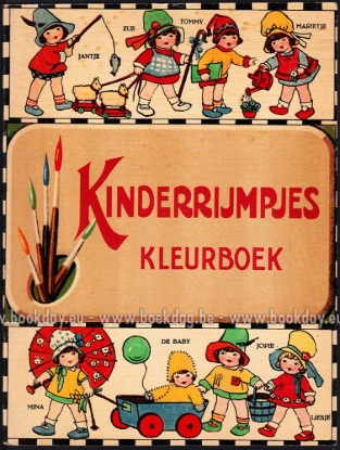 Afbeeldingen van Kinderrijmpjes. Kleurboek