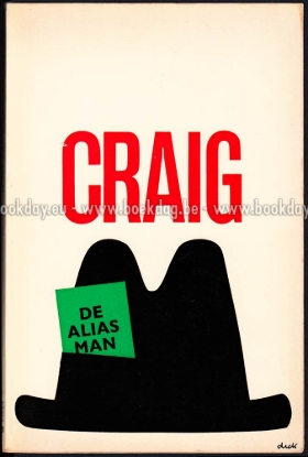 Afbeeldingen van De Alias-man. Omslag Dick Bruna