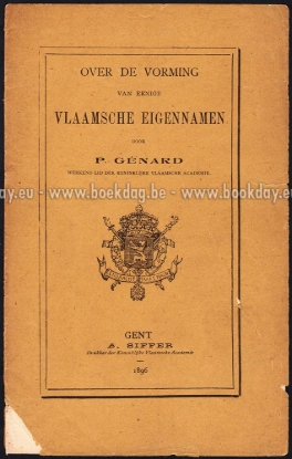 Afbeeldingen van Over de vorming van eenige Vlaamsche eigennamen