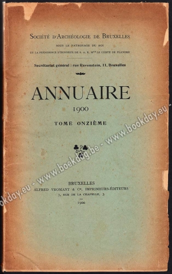 Afbeeldingen van Annuaire de la societé royale de archeologie de Bruxelles, tome XI