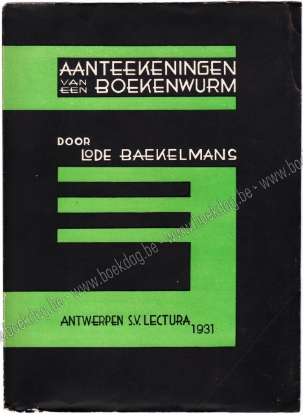 Afbeeldingen van Aanteekeningen van een Boekenwurm. GESIGNEERD