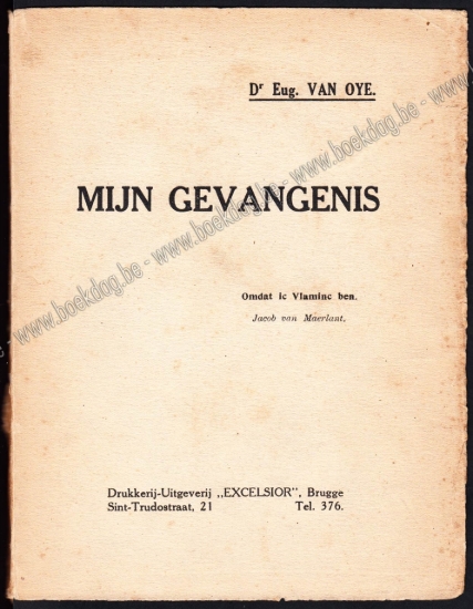 Afbeeldingen van Mijn Gevangenis. Gesigneerd
