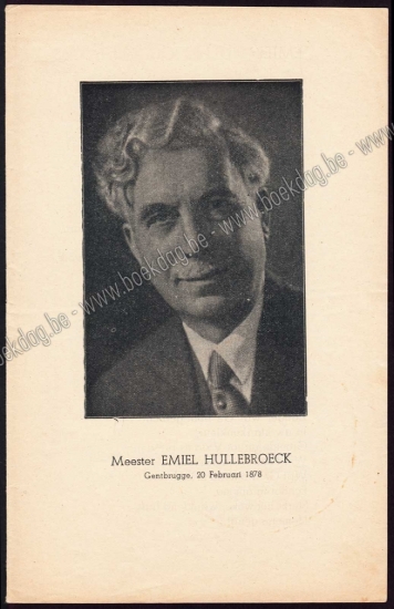 Afbeeldingen van Meester Emiel Hullebroeck