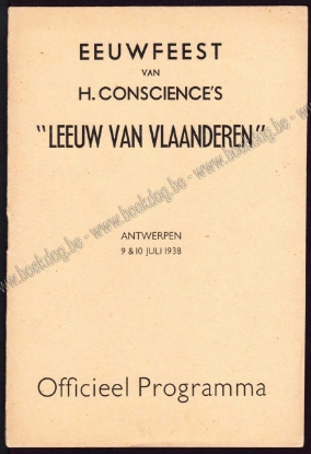 Afbeeldingen van 100ᵉ Verjaring van het verschijnen van H. Conscience's Leeuw van Vlaanderen