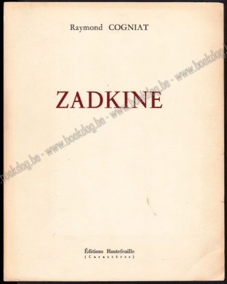 Afbeeldingen van Zadkine. (Signed)
