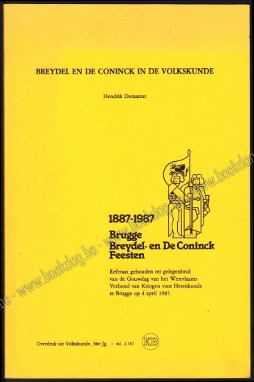 Afbeeldingen van Jan Breydel en Pieter de Coninck Volkskundig benaderd