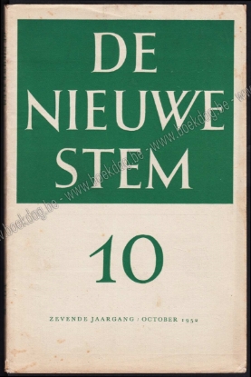 Afbeeldingen van De Nieuwe Stem. Jg. 7, nr. 10. October 1952