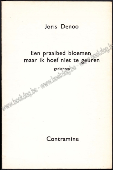 Afbeeldingen van Een praalbed bloemen maar ik hoef niet te geuren