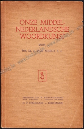 Afbeeldingen van Onze middelnederlandsche woordkunst