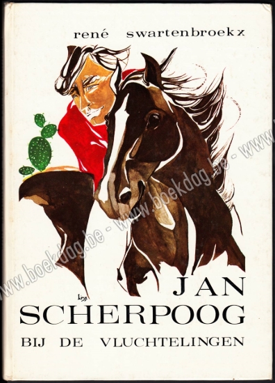 Afbeeldingen van Jan Scherpoog bij de vluchtelingen