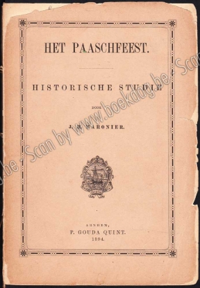 Afbeeldingen van Het paaschfeest. Historische studie