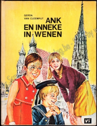 Afbeeldingen van Ank en Inneke in Wenen. Opdracht & gesigneerd auteur