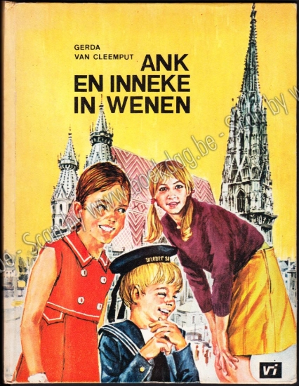 Afbeeldingen van Ank en Inneke in Wenen. Opdracht & gesigneerd auteur