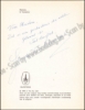 Afbeeldingen van Ank en Inneke in Wenen. Opdracht & gesigneerd auteur