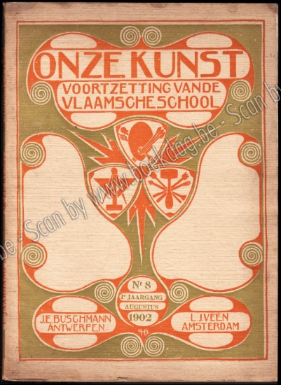 Afbeeldingen van Onze Kunst. Jg. 1, nr. 8. Augustus 1902