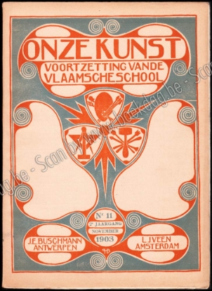 Afbeeldingen van Onze Kunst. Jg. 2, nr. 11. November 1903