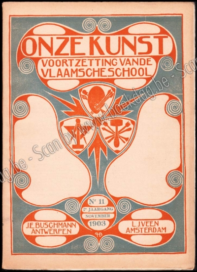 Afbeeldingen van Onze Kunst. Jg. 2, nr. 11. November 1903