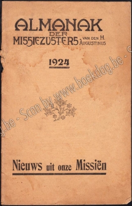 Afbeeldingen van Almanak der Missiezusters van den H. Augustinus 1924