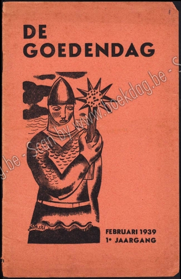 Afbeeldingen van De Goedendag. Jrg 1, Nr. 1, Februari 1939
