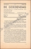 Afbeeldingen van De Goedendag. Jrg 1, Nr. 1, Februari 1939
