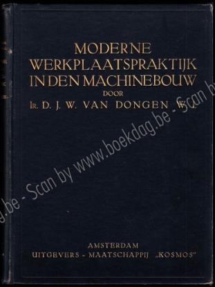Afbeeldingen van Moderne werkplaatspraktijk in den machinebouw