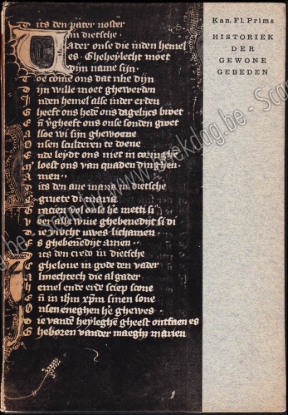 Afbeeldingen van Historiek der gewone gebeden