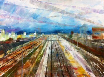 Afbeeldingen van Spoor Parijs (06/2016) - Eva De Vlam [°1969]