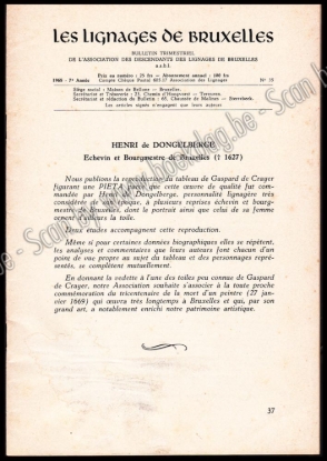 Afbeeldingen van Les Lignages de Bruxelles. 7e Année, N° 35, 1968