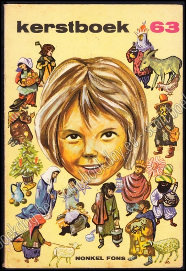 Afbeeldingen van Kerstboek van Nonkel Fons 1963