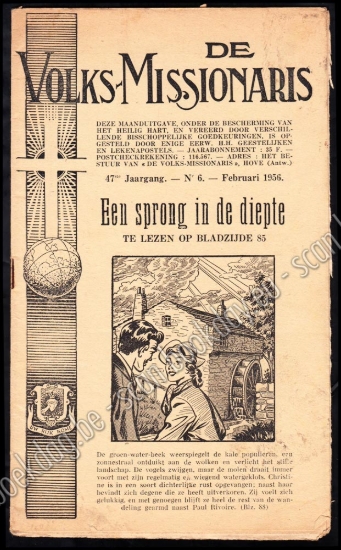 Afbeeldingen van De Volks-Missionaris. 47ste Jgn, Nr. 6, Februari 1956
