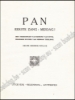 Afbeeldingen van Pan, eerste zang: Middag !