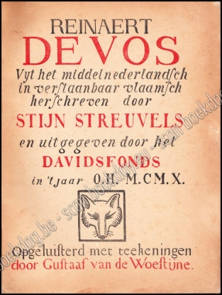 Afbeeldingen van Reinaert de Vos. Uyt het Middelnederlandsch in verstaanbaar Vlaamsch herschreven