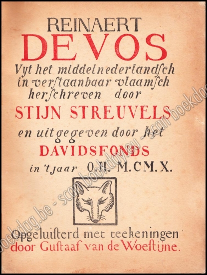 Afbeeldingen van Reinaert de Vos. Uyt het Middelnederlandsch in verstaanbaar Vlaamsch herschreven