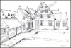 Afbeeldingen van Het groot begijnhof van Leuven.