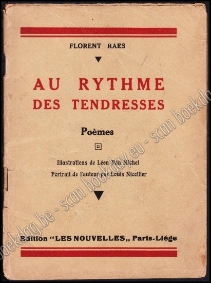 Afbeeldingen van Au rythme des tendresses. Poëmes