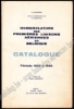 Afbeeldingen van Nomenclature des Premières Liaisons Aériennes en Belgique. Catalogue Période 1902 à 1968
