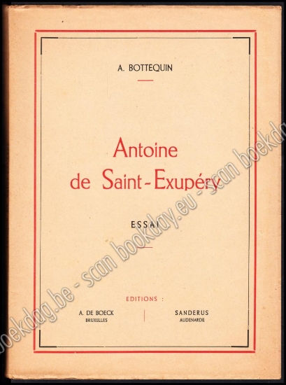 Afbeeldingen van Antoine de Saint-Exupéry: essai