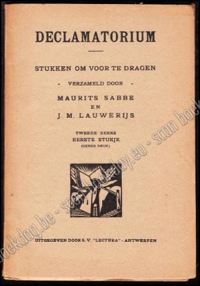 Afbeeldingen van Declamatorium. Stukken om voor te dragen. 2de reeks, 1ste stukje