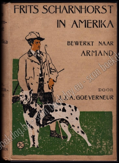 Afbeeldingen van Frits Scharnhorst in Amerika  Illustraties door Jan Frederik Rinke
