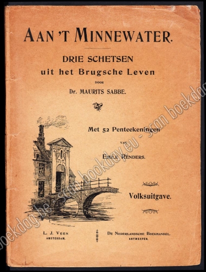 Afbeeldingen van Aan 't Minnewater. Drie schetsen uit het Brugsche Leven
