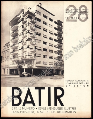 Afbeeldingen van Batir 28. Revue Mensuelle illustrée d`architecture, d`art et de décoration