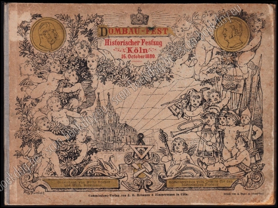 Afbeeldingen van Dombau Fest Historischer Festzug Köln 16 october 1880