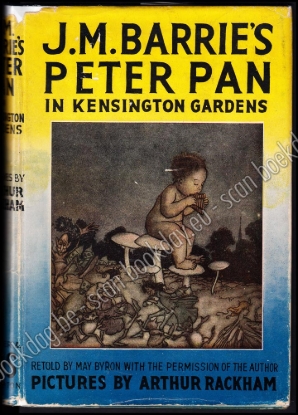 Afbeeldingen van J.M. Barrie's Peter Pan in Kensington Gardens. Illustrations by Arthur Rackham