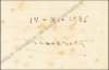 Afbeeldingen van Verzen. Gesigneerd