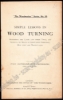 Afbeeldingen van Simple lessons in wood turning. The Woodworker series No. 10