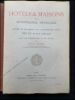 Afbeeldingen van Hotels & maisons de la renaissance française: recueil de documents sur l'architecture privée des XVe & XVIe siècles, Tome III