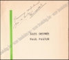 Afbeeldingen van Jules Destrée - Paul Pastur. Unis dans la vie, réunis dans la mort