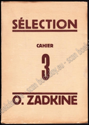 Afbeeldingen van Sélection. Cronique de la vie artistique. III Ossip Zadkine. Année 7, Cahier 3. Octobre 1928