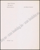 Afbeeldingen van Mijn tegenstem. Gedichten 1966-1973. (poëzie)